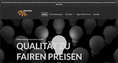 Desktop Screenshot of elumico.com